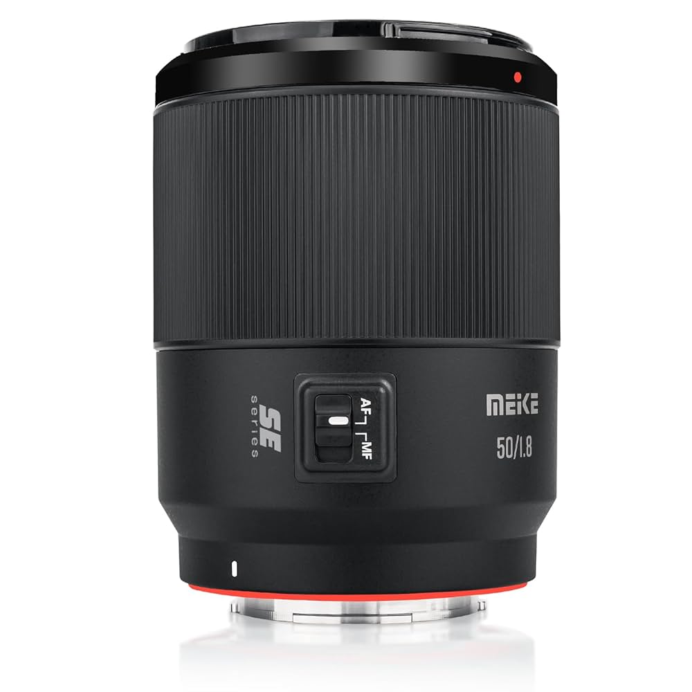 MEIKE 50mm F1.8 AF単焦点レンズ for Sony Eマウント Amazon.co.jp: Meike 50mm F1.8 オートフォーカス STM